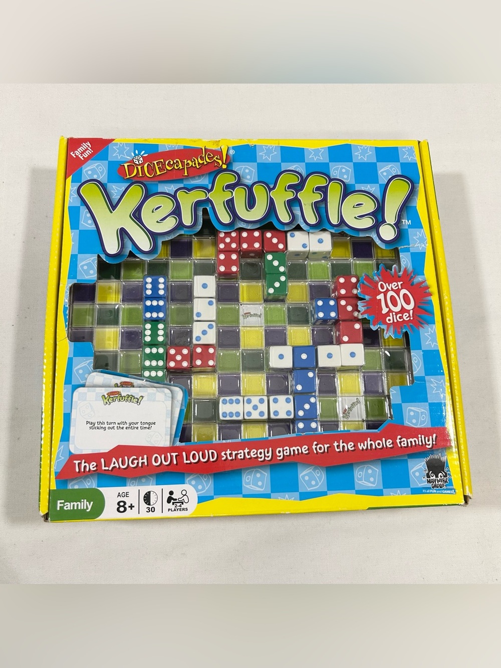 New Sealed Kerfuffle Family Dice Board Game Dicecapades Haywire Group 2011-13